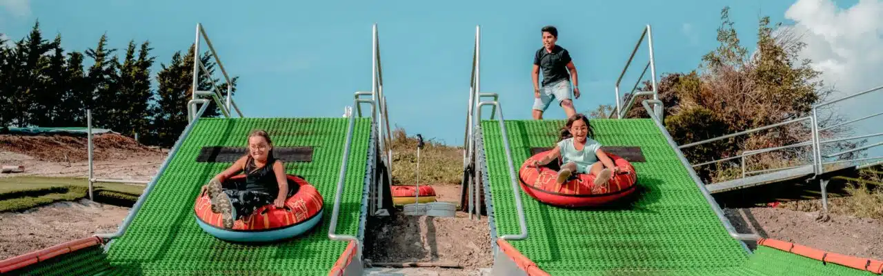 Korting op Tuben/Net Adventure in de meivakantie