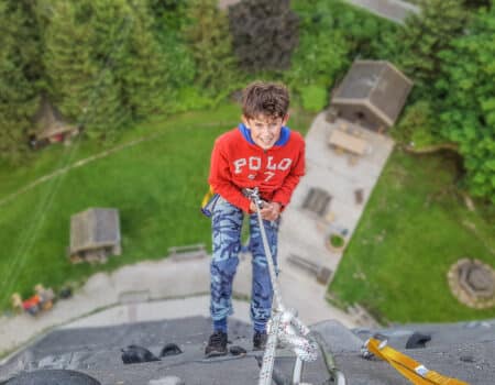 Beginnerscursus klimmen kids